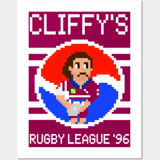 OG FOOTY - 8 Bit Cliff Lyons - Ciffy '96 Posters and Art